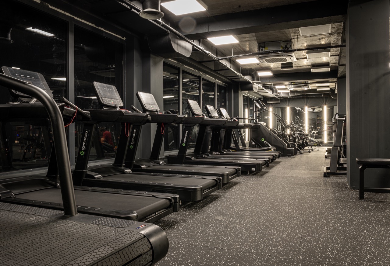 Espace fitness pour la préparation des athlètes